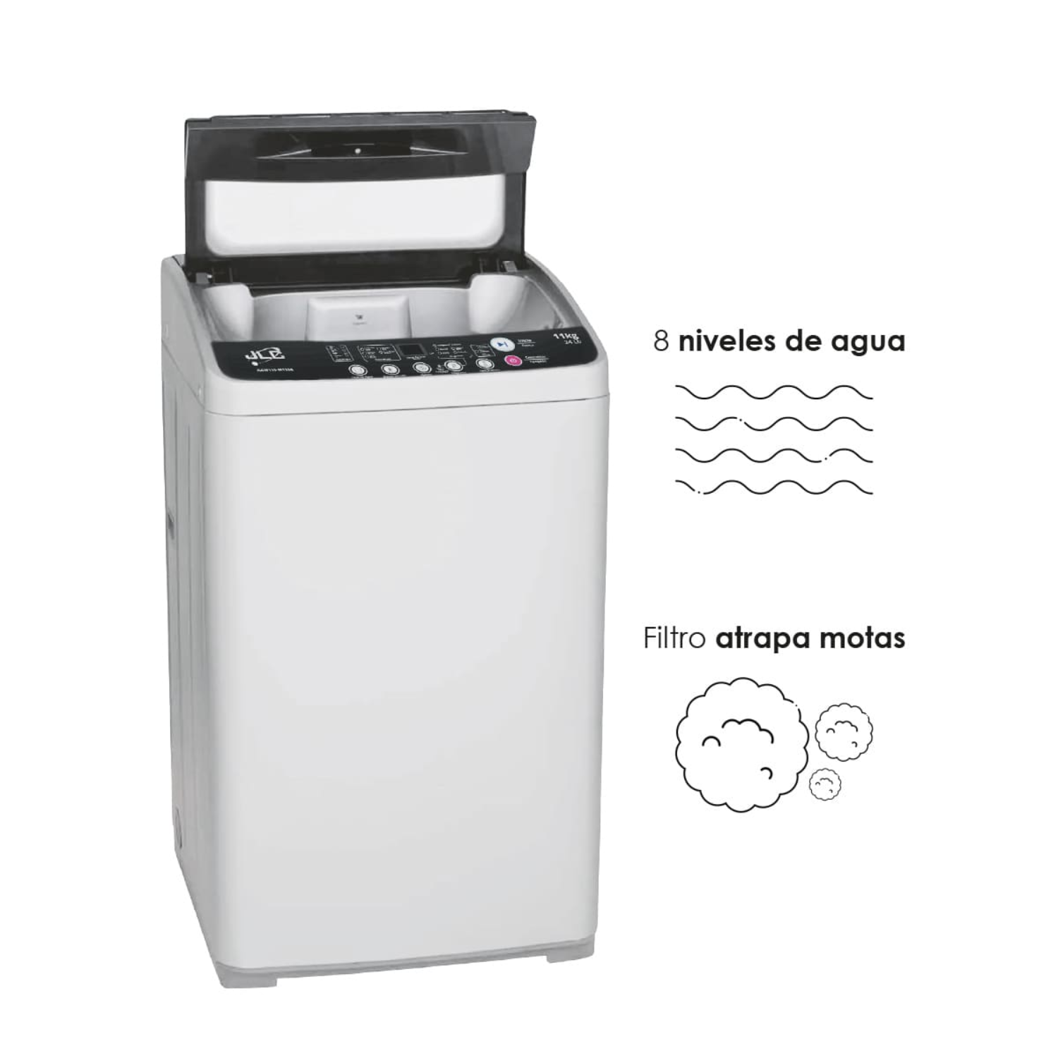 16 Lavadora JLC 18kg – JLCW18-M1858 - Imagen 1